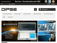 Tablet Screenshot of digitalwaagen.de